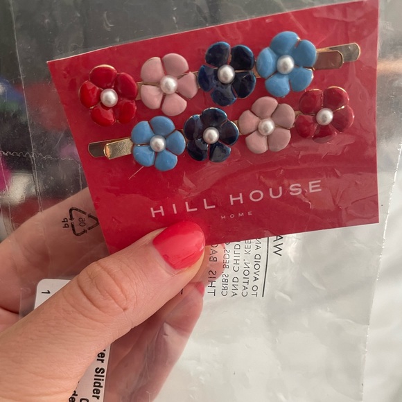 NIB Hill House floral gem hair slides - Picture 2 of 3